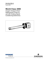 Rosemount World Class 3000 O2 Analyzer DR Direct Owner's manual