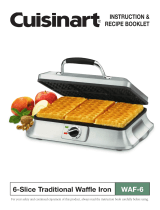 Cuisinart WAF-8 User manual