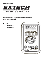 Extech Instruments MultiMaster MM570A User manual