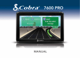 Cobra Electronics 7xxx 7600 Pro Owner's manual