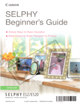 Canon SELPHY ES2 Owner's manual