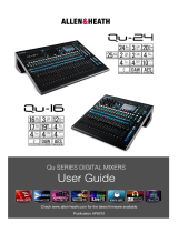 ALLEN & HEATH Qu-16 User manual