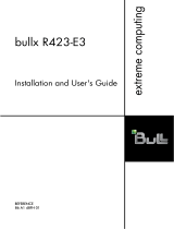 Bull Cedoc Bullx R423-E3 Installation guide