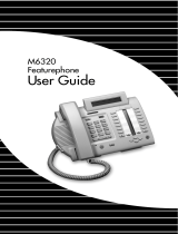 Nortel M6320 User manual