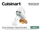 Cuisinart HM-50 User manual