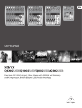Behringer Q502USB User manual