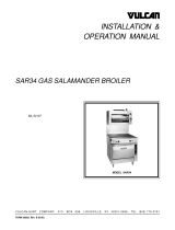 Vulcan-Hart SAR34 ML-52197 Operating instructions