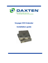 Daxten Voyager DVI Extender User manual