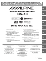 Alpine MD-X8 Owner's manual