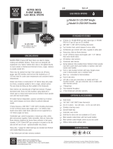 Bakers Pride Oven D-125 User manual