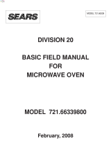 Sears 721.66339 User manual