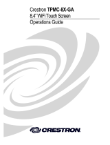 Crestron TPMC-8X-GA User guide