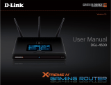 Dlink DGL-4500 - GamerLounge Xtreme N Gaming Router Wireless User manual