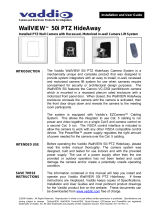 VADDIO WallVIEW 50i PTZ HideAway User guide