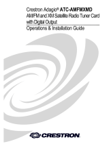 Crestron Adagio ATC-AMFMSR Installation guide