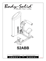 Body-Solid S2ABB Owner's manual