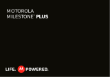 Motorola MILESTONE PLUS User guide