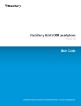 Blackberry 9000 - Bold User guide