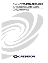 Crestron TPCS-4SM Configuration Guide