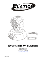 Elation Event MH W System User manual