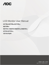 AOC M2870VQ User manual