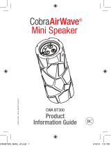 Cobra CWA BT300 User guide