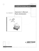 BETCO CV-100T Owner's manual