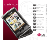 LG VX enV Touch Verizon Wireless Quick start guide