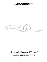 Bose On-Ear Headphone Owner's manual