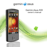 Garmin Asus A50 User manual
