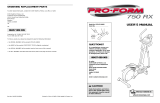 Pro-Form PFEVEL34020 Owner's manual