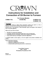 Crown CHB68-112L User manual