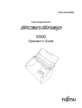 Fujitsu S500 User manual