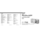 Canon PowerShot A400 User manual