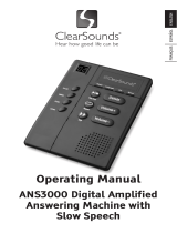 ClearSounds ANS3000 User manual