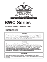Crown Boiler BWC150 Installation guide