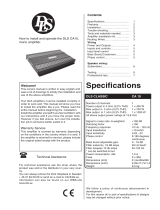 DLS Amplifier CA10 Owner's manual