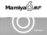 Mamiya 6 MF User manual