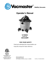 Vacmaster VJC1210PF User manual