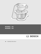 Bosch MUM56 User manual