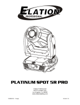 Elation Platinum Spot 5R PRO User manual