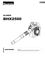 Makita BHX2500CA User manual