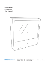 Clinton Electronics CE-M8SD-B User manual
