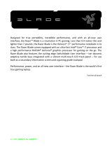 Razer Blade 17” (2012) | RZ09-00830 Owner's manual