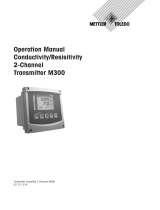 Mettler Toledo M300 Transmitter - 2 Channel Conductivity/Resistivity Specification
