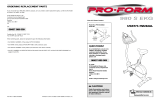 Pro-Form 980 S EKG PFEVEX19010 User manual