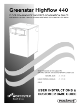 Bosch Appliances Greenstar Highflow 440 User manual