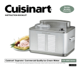 Cuisinart ICE-50BCC Series User manual