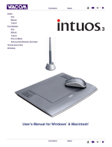 Wacom INTUOS 3 User manual