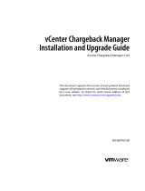 VMware VCENTER CHARGEBACK 1.5 - API User guide